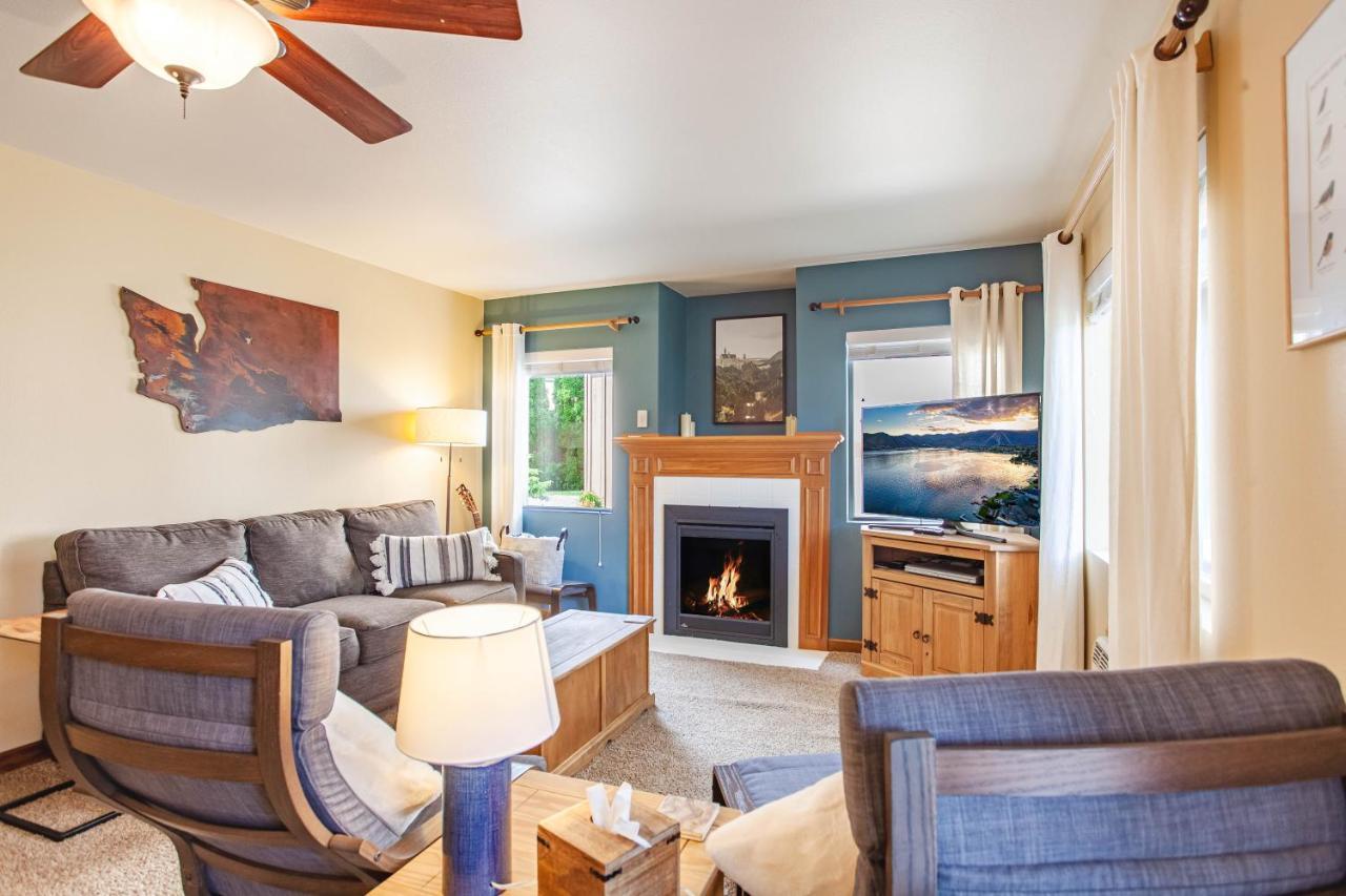 Das Bavarian Condo, 5 Star Ground Floor Unit, Walk To Town, Sleeps 6 ليفينورث المظهر الخارجي الصورة